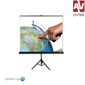Екран за проектор на стойка Avtek Tripod Standard 200, 112" диагонал