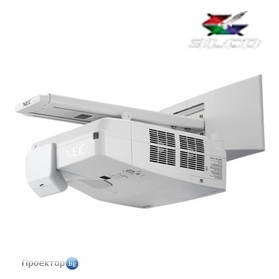 Интерактивен ултракъсофокусен проектор NEC UM301Xi+wall mount