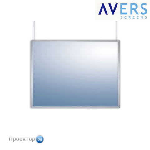 Екран за предна прожекция AVERS NIMBUS FRAME, 89", White Glass